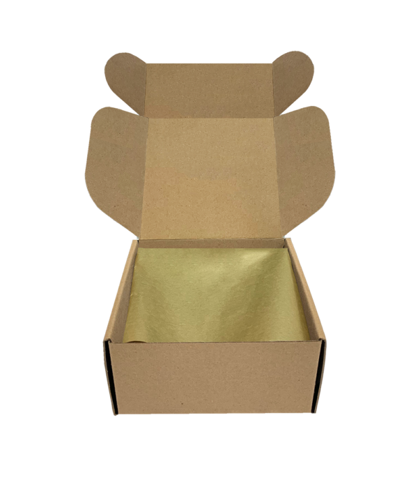 Papel de seda para preenvuelta 50x75 oro 200 unidades - Imagen 3