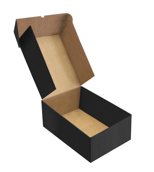 Caja e-commerce negra M 23x34x15 - Imagen 3