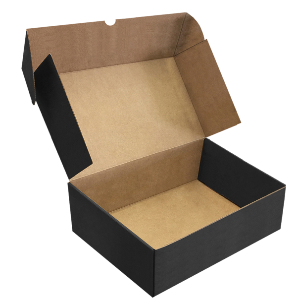 Caja e-commerce negra S 27.5x22x7 - Imagen 3
