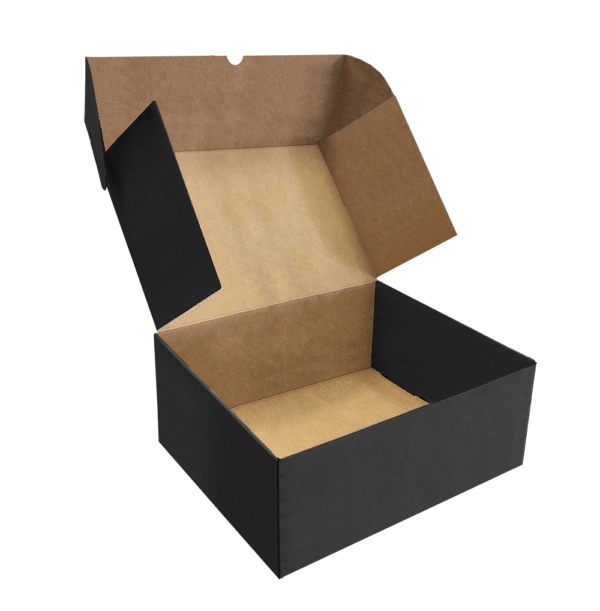 Caja e-commerce negra L 41,7x32,4x14,7 - Imagen 3