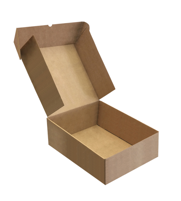 Caja e-commerce kraft 3 botellas 26x32,1x9 - Imagen 3