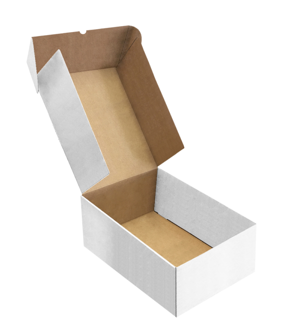 Caja e-commerce blanca M 23x34x15 - Imagen 3