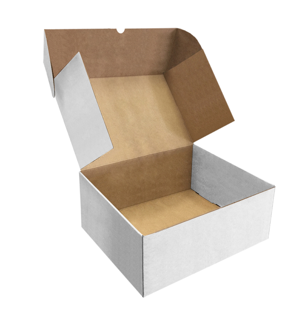 Caja e-commerce blanca L 41,7x32,4x14,7 - Imagen 3