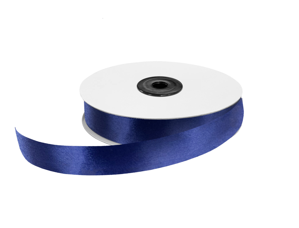 Cinta De Satén Azul Claro, 23 M X 2,5 Cm, Color Azul Cielo Liso