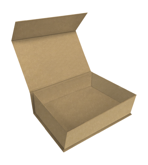 Caja Imantada kraft S 24,5x19x6,7 - Imagen 3